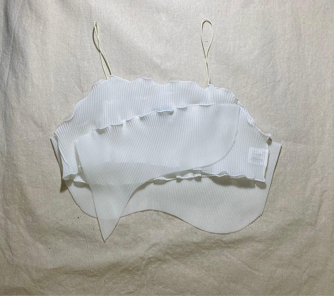 トップス kotohayokozawa todo Sheer Short Camisole