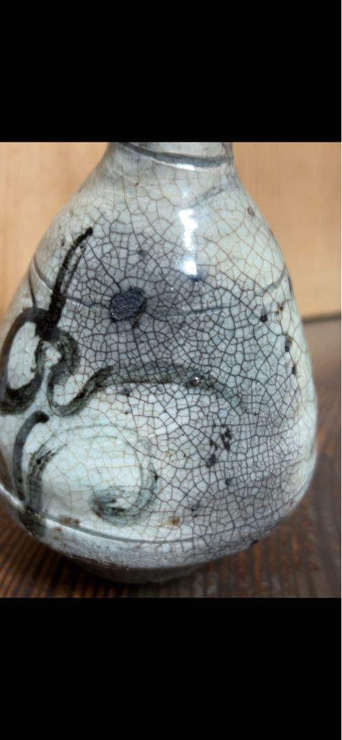 古い鶏龍山徳利(付属品 二重箱) - メルカリ