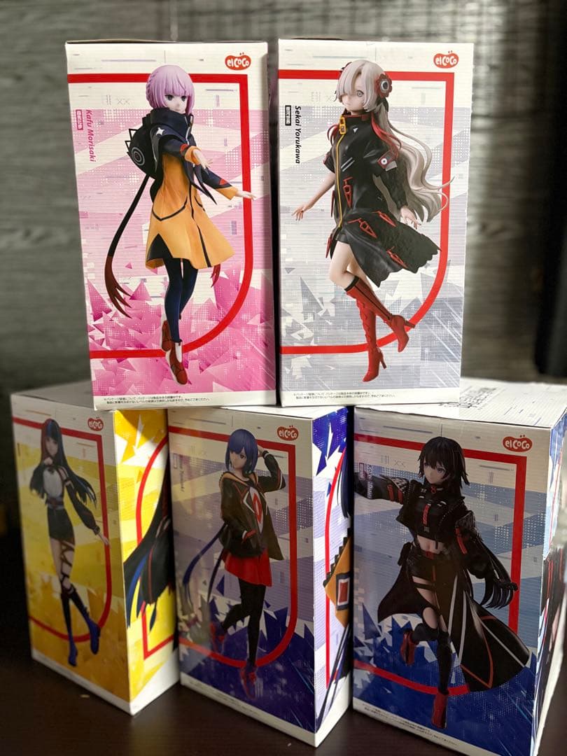 神椿市建設中。フィギュアセット 5体 - メルカリ