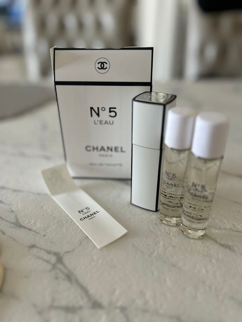 シャネルCHANEL No.5ローツィスト&スプレイ（オードトワレット）