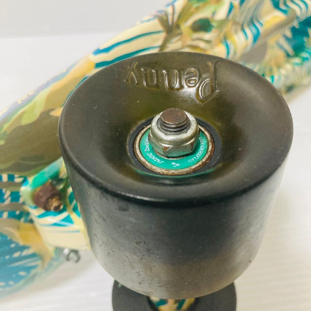 Penny ペニー スケートボード 22インチ グリーン 希少カラー 南国柄