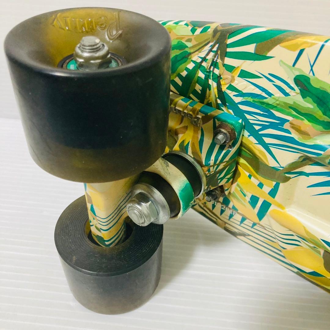 Penny ペニー スケートボード 22インチ グリーン 希少カラー 南国柄