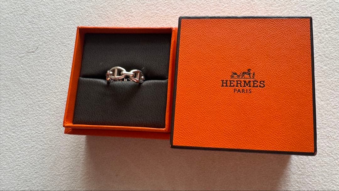 HERMES シェーヌダンクル リング　美品