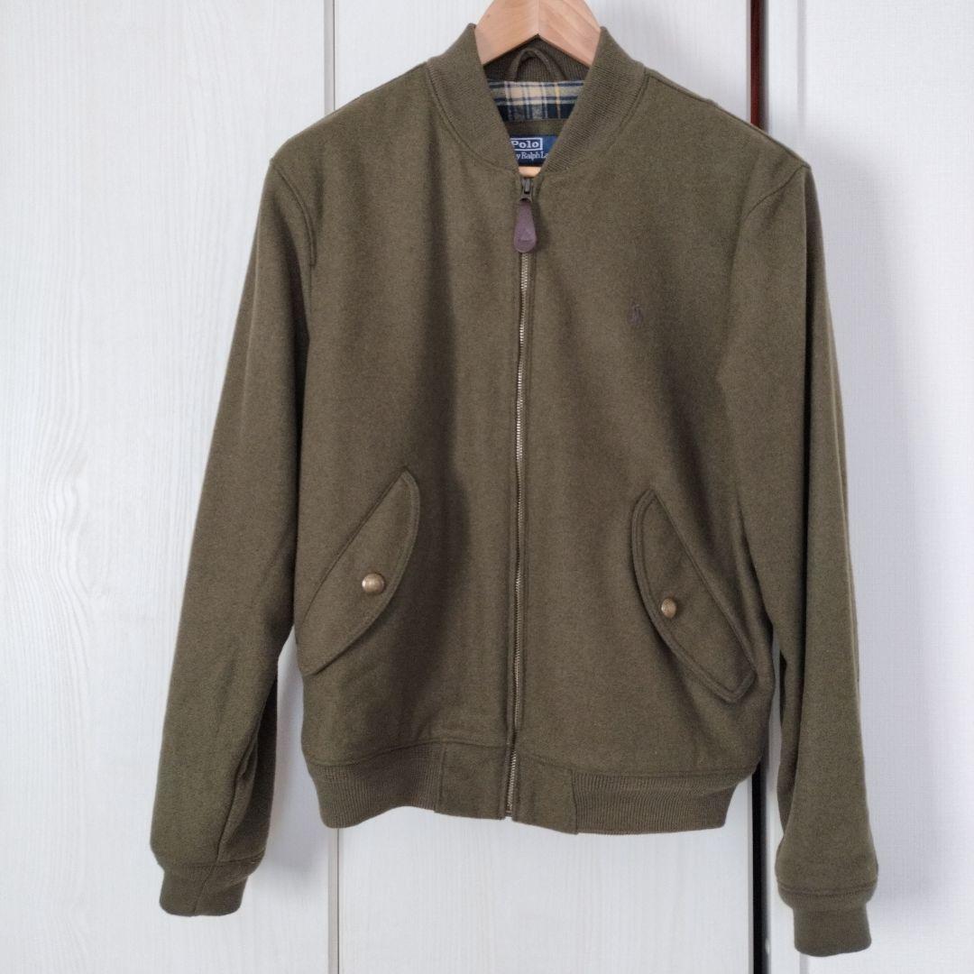 ポロラルフローレン ブルゾン ジャケット カーキ グリーン サイズS
