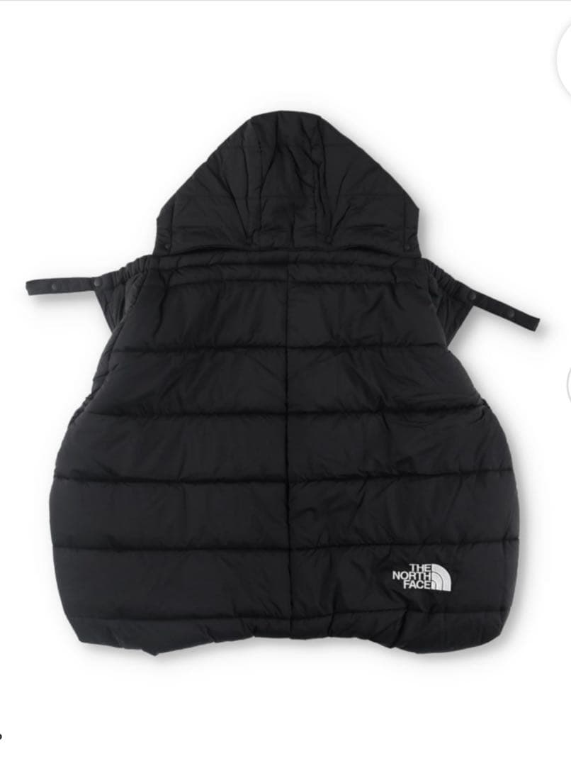 THE NORTH FACE フード付きダウンベスト ブラック