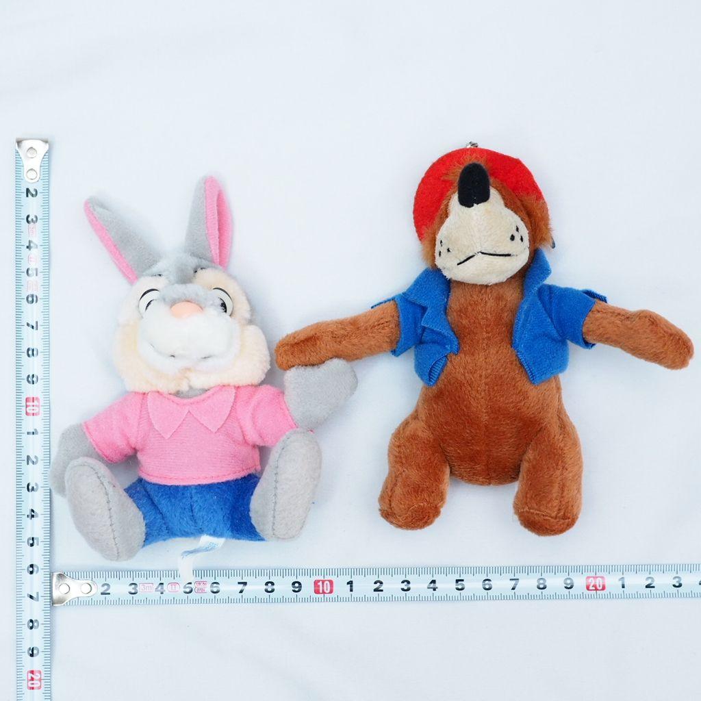 スプラッシュマウンテン うさぎどん くまどん ぬいぐるみ バッジ