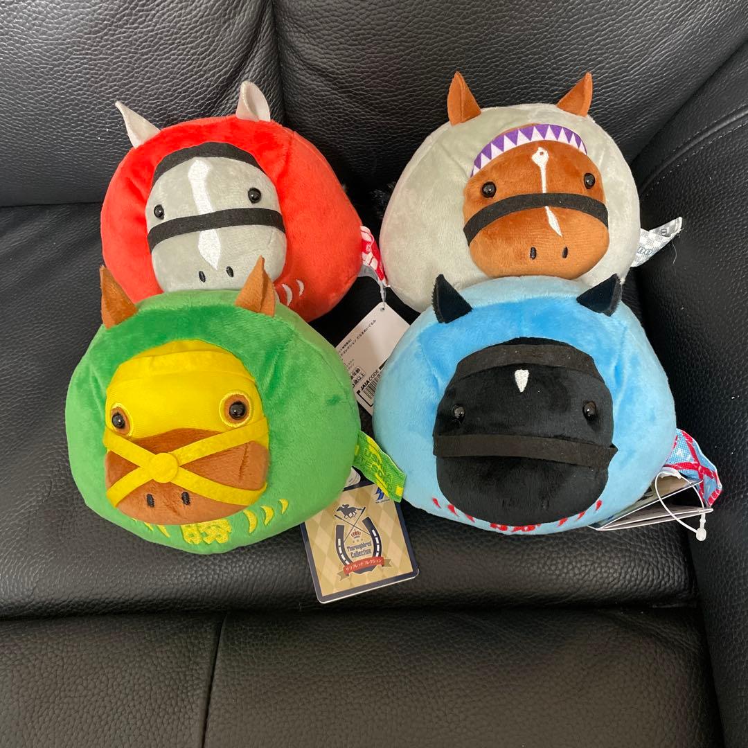 サラブレッドコレクション だるまぬいぐるみ　4種セット