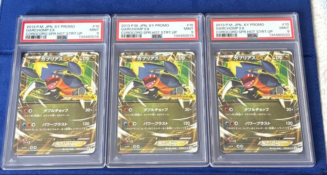 【即購入可能】ポケモン ガブリアスex コロコロプロモ　010/xy-p PSA
