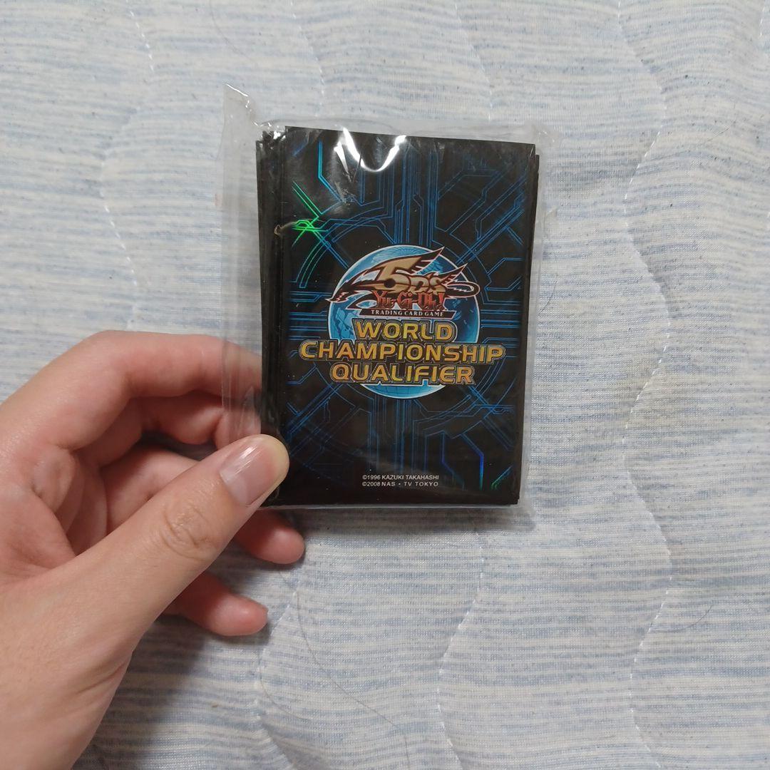 遊戯王　WCQ青　スリーブ