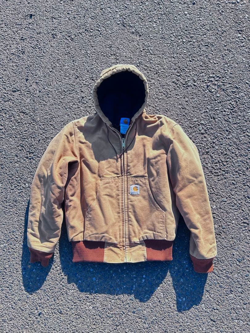 ち*す様 Carhartt アクティブジャケット BRN 90s usa製