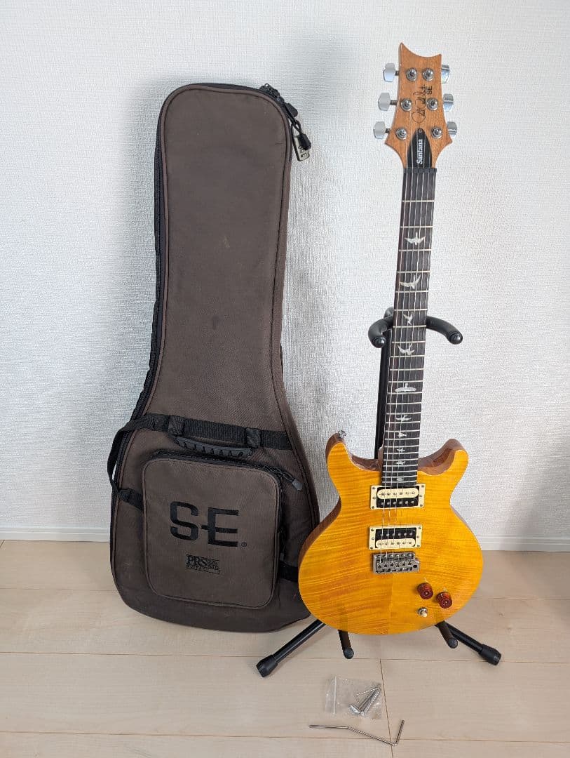 【美品・動作良好】PRS SE SANTANA YELLOW