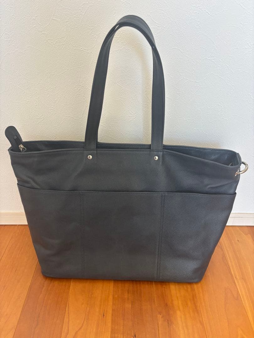 PORTER◆トートバッグ/-/NVY/無地/321-02805