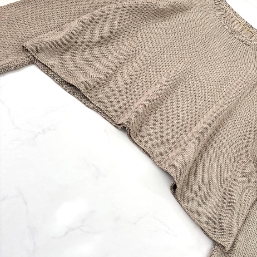 24SS 完売品】ドゥーズィエムクラス Beautyプルオーバー ベージュ系