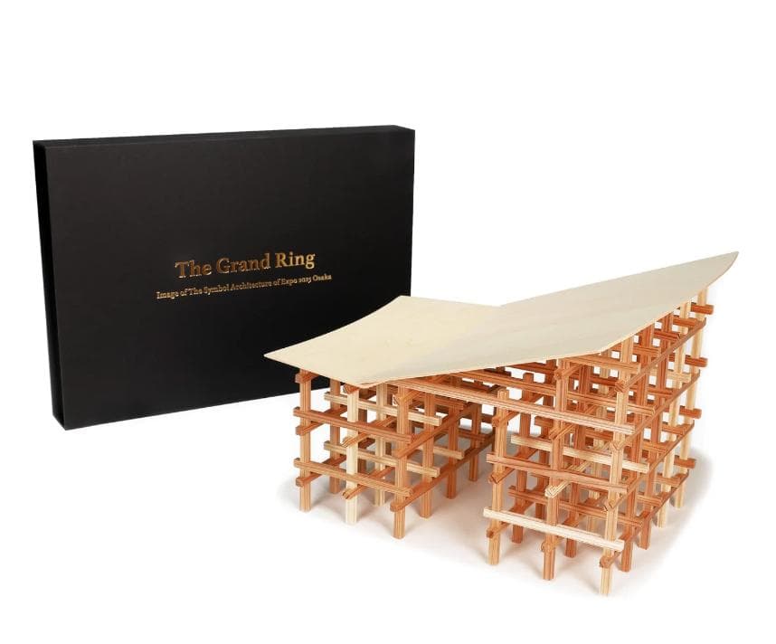 万博EXPO2025 The Grand Ring 木製工作キット大屋根リング - メルカリ
