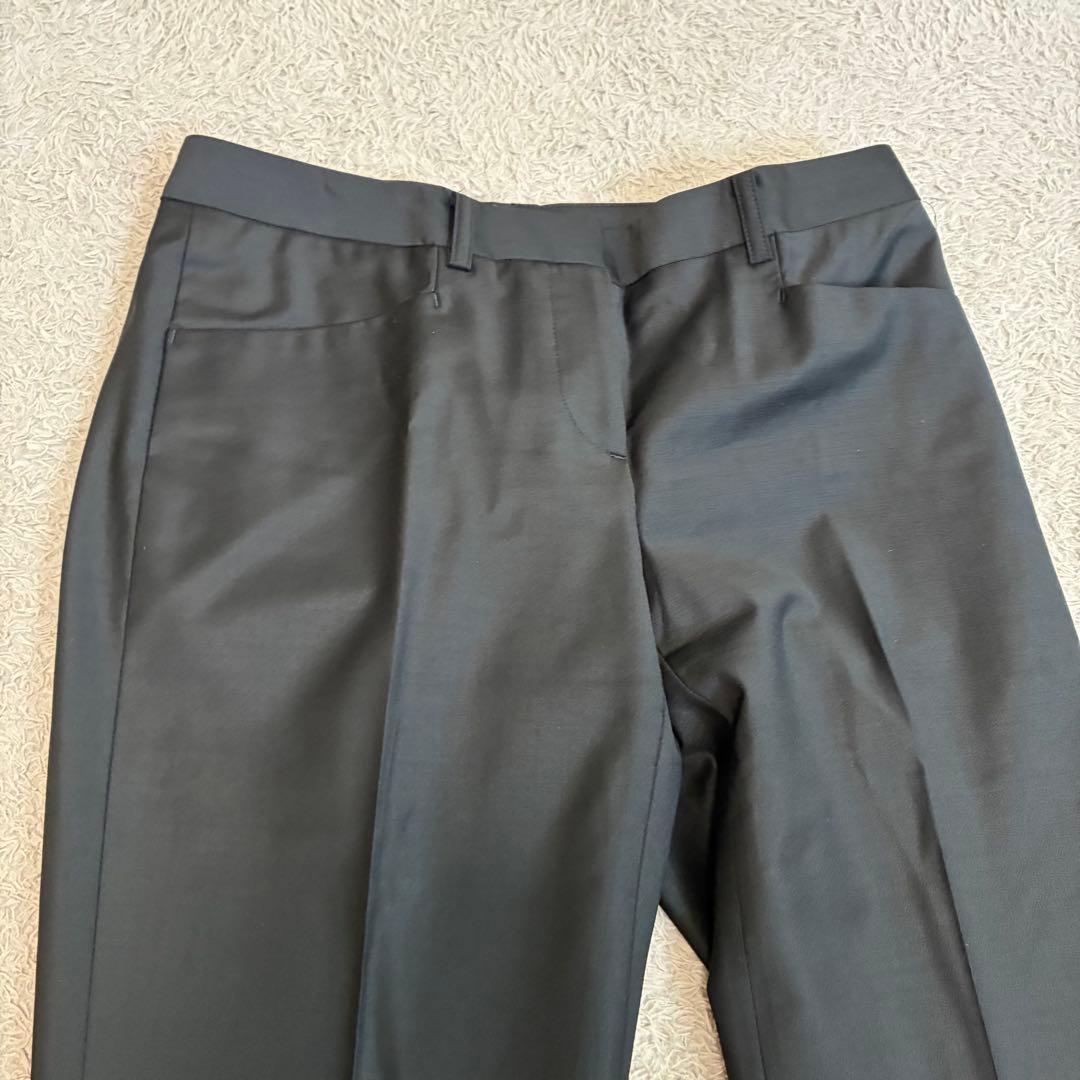 マニャ様お取引中executive パンツスーツ ノーカラー 黒 S セット