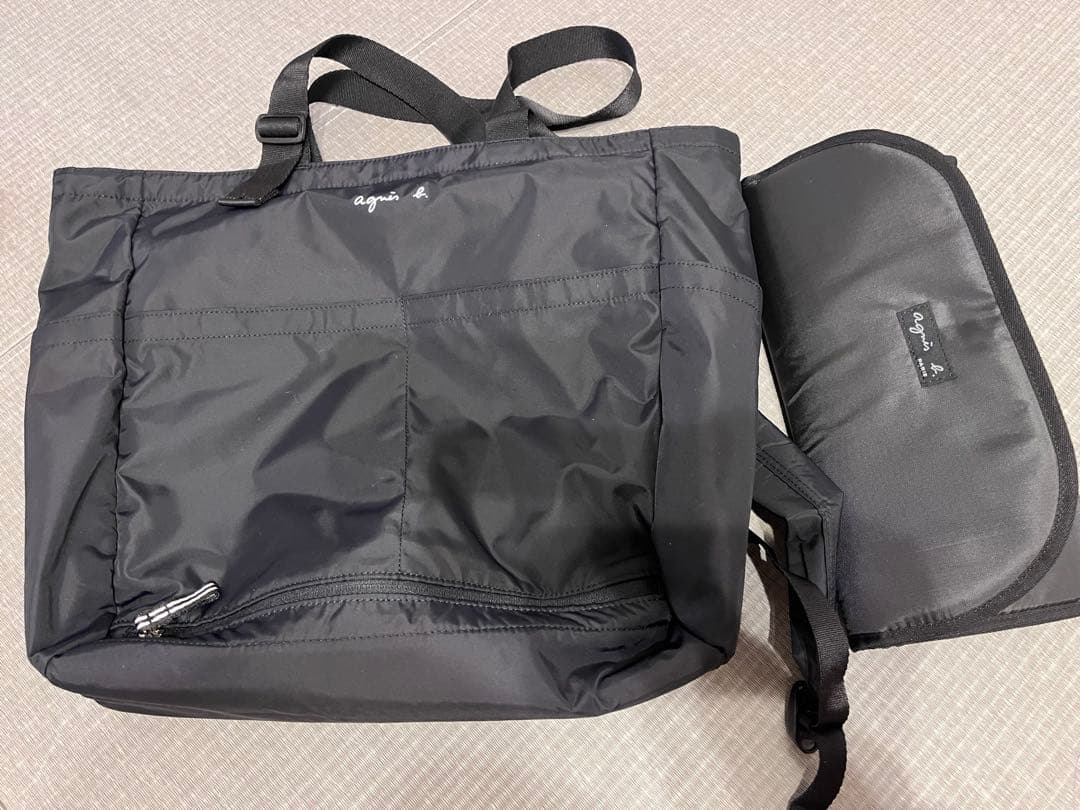agnes b. アニエスベー 2way マザーズバッグ