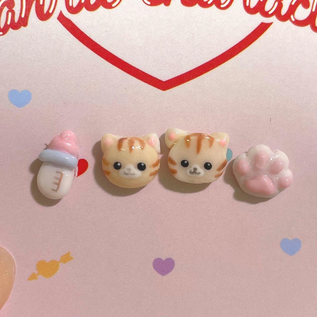 3dネイルパーツ ネイル パーツ ネイルパーツ ハート ミニチュア