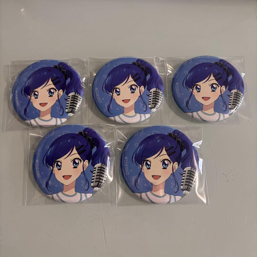 アイカツ 霧矢あおい 缶バッジ 5点 タワレコ - メルカリ