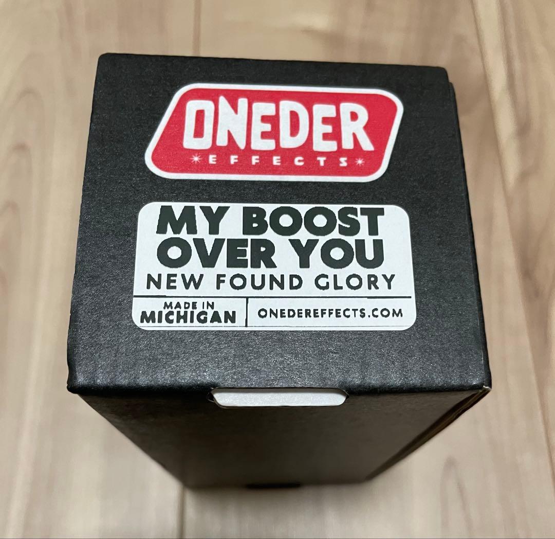 ONEDER MY BOOST OVER YOU 最終価格