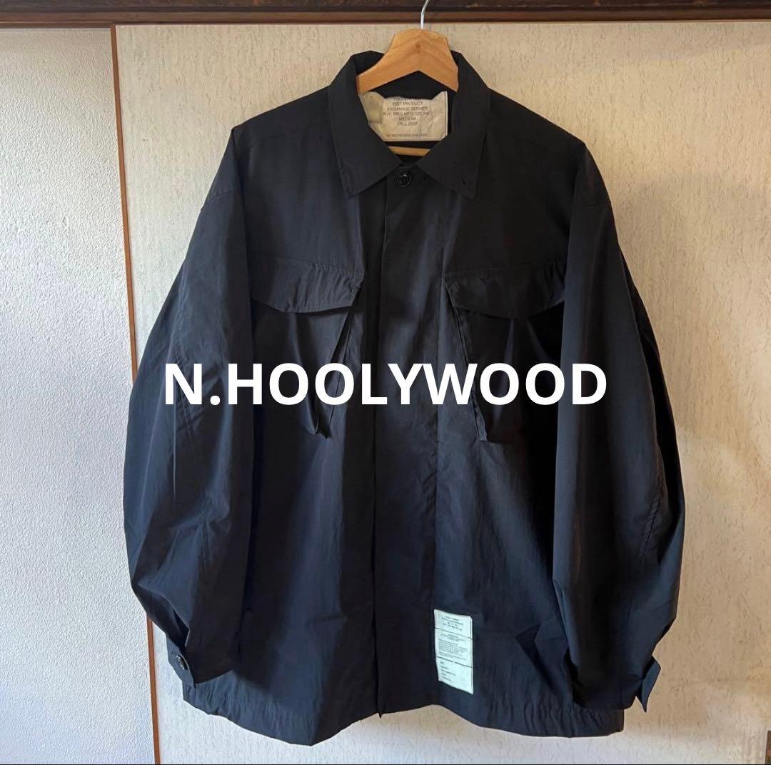 エヌハリウッド　コンバットシャツ　ミリタリーワークシャツ　38