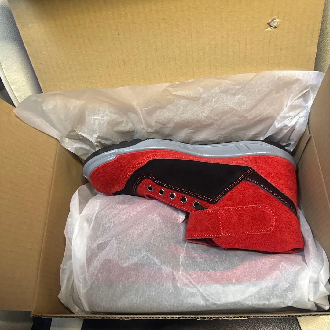 ZR-21RB 安全靴 25.0cm レッド/ブラック