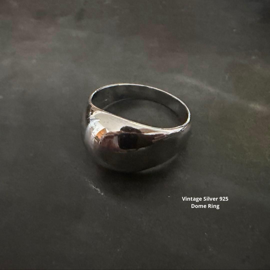 希少　ヴィンテージ　シルバー　リング　アンティーク　アメリカ　925 メンズ ピンキーリング シルバー925 つけっぱなし FC202s 指輪・リング