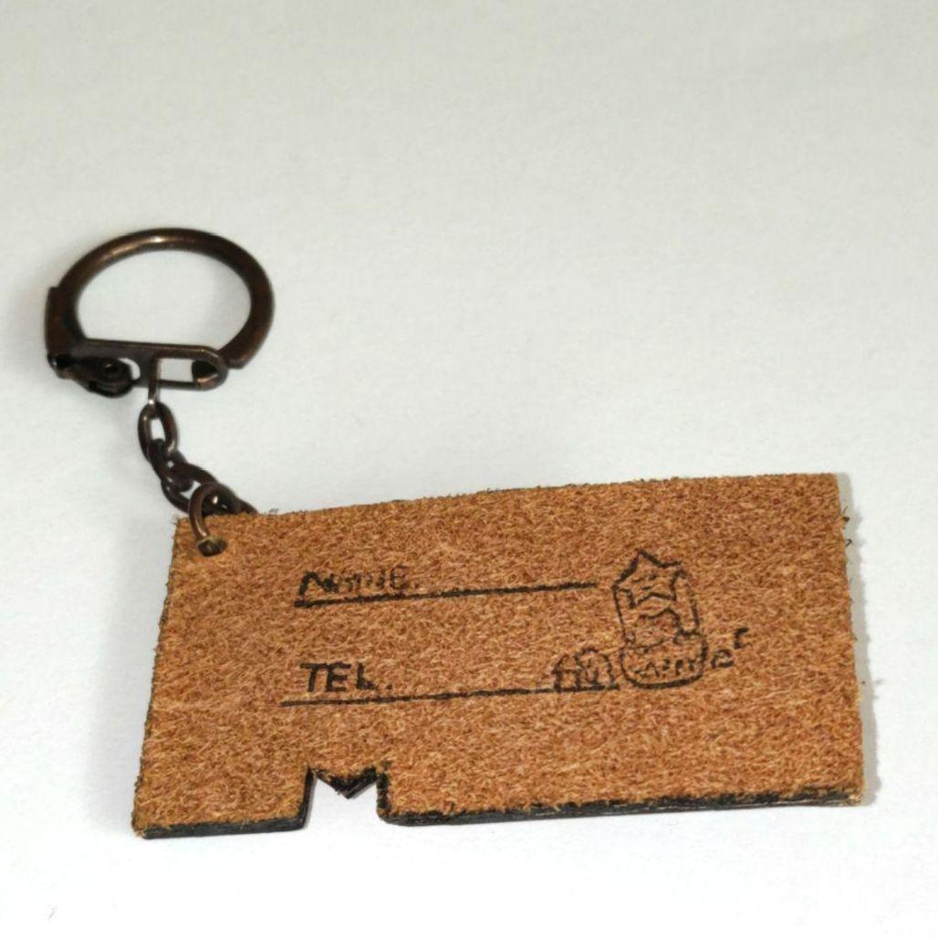 昭和レトロ お土産 キーホルダー 鹿児島 牛 切符型 鈴 皮 レア - メルカリ