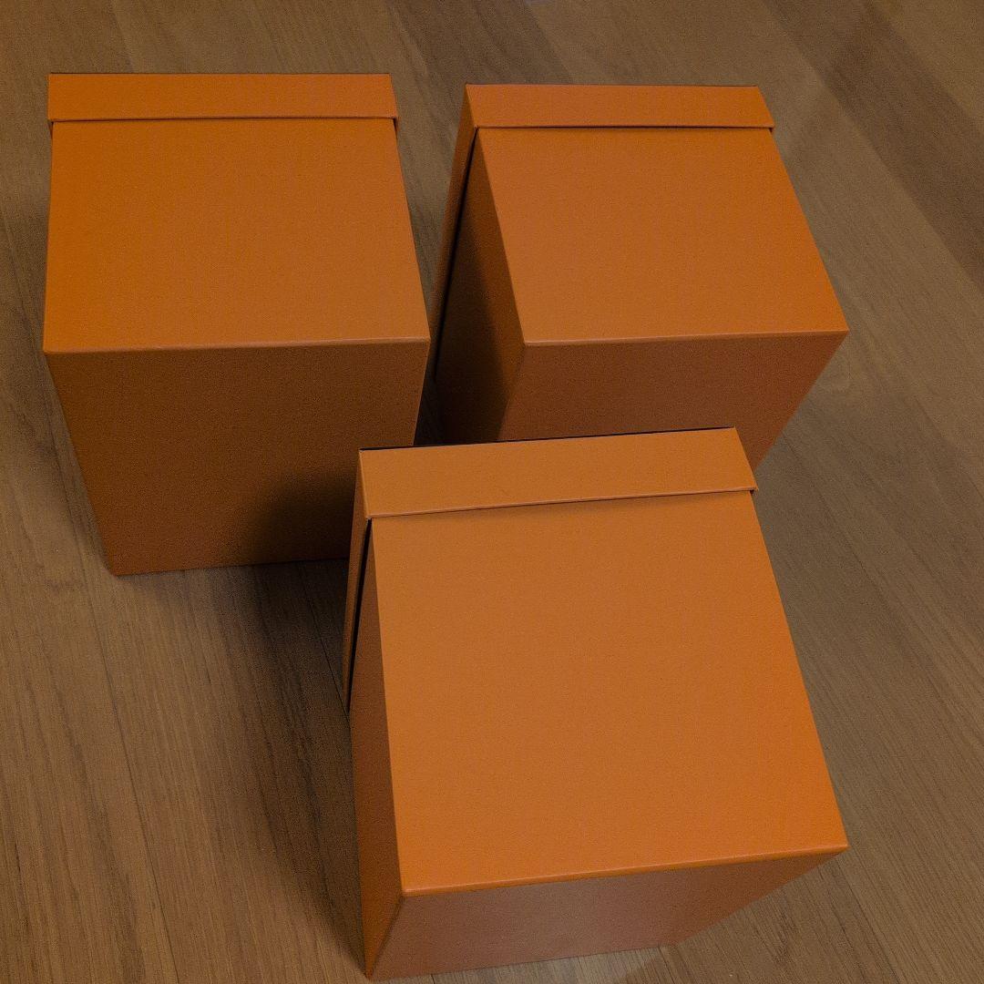 HERMES 空箱 オレンジボックス 3つの通販はau PAY マーケット - 輸入