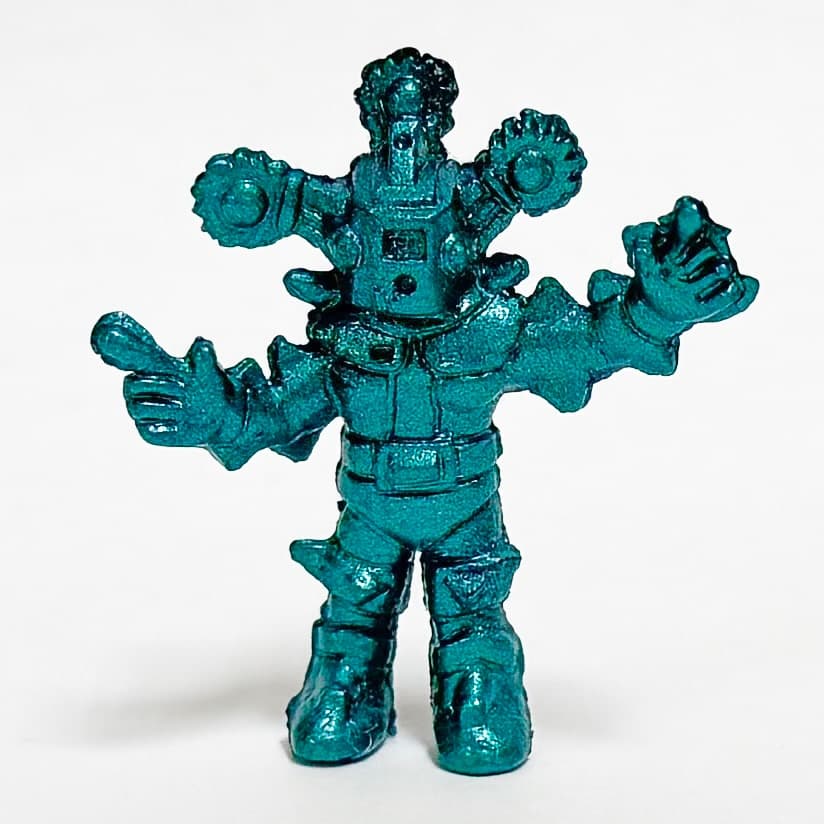 セアーズ　怪獣磁石消しゴム　スチール星人（メタリックグリーン）