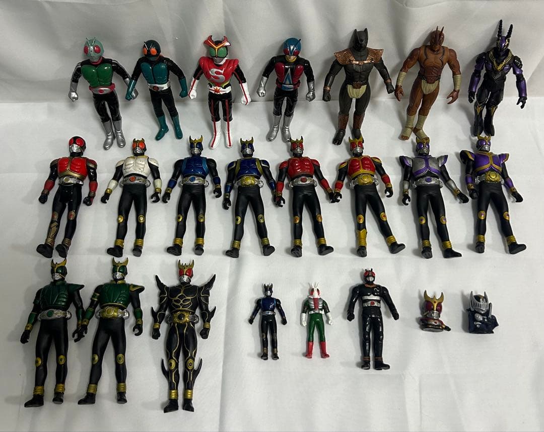 仮面ライダー ソフビ まとめ