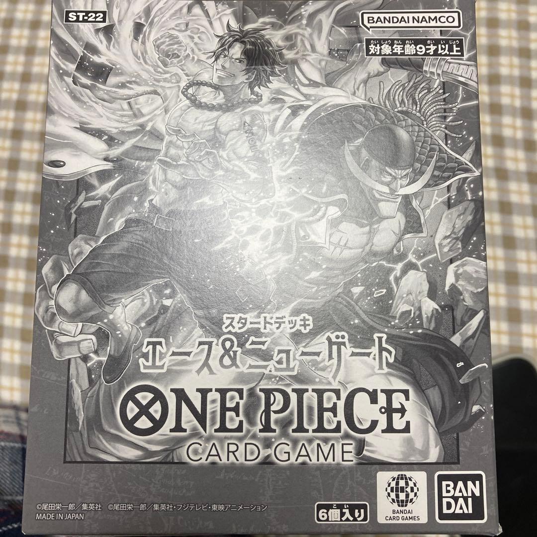 ワンピース スタートデッキ エース＆ニューゲート　ボーナスパック付き　6BOX