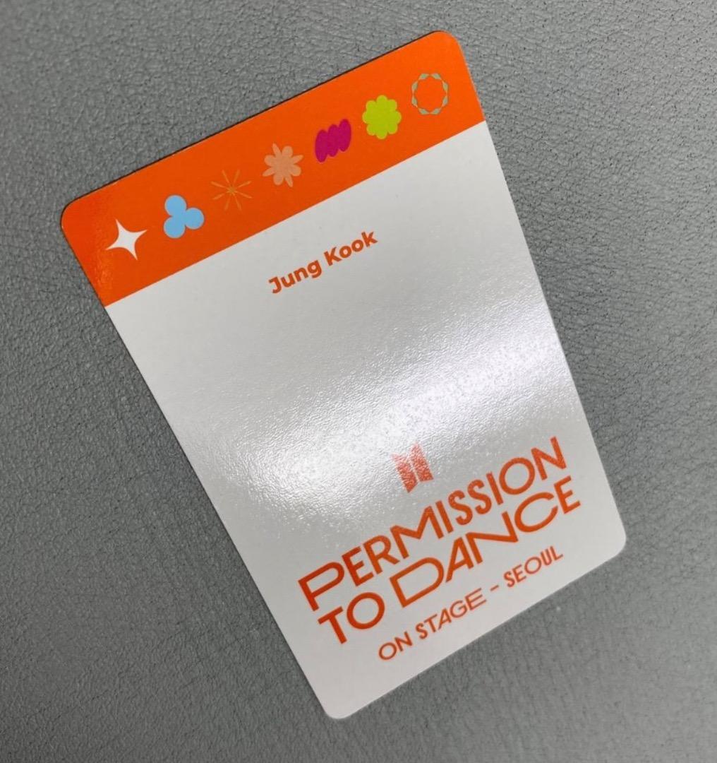BTS PTD Permission to Dance Soul ジョングク⑧ - メルカリ