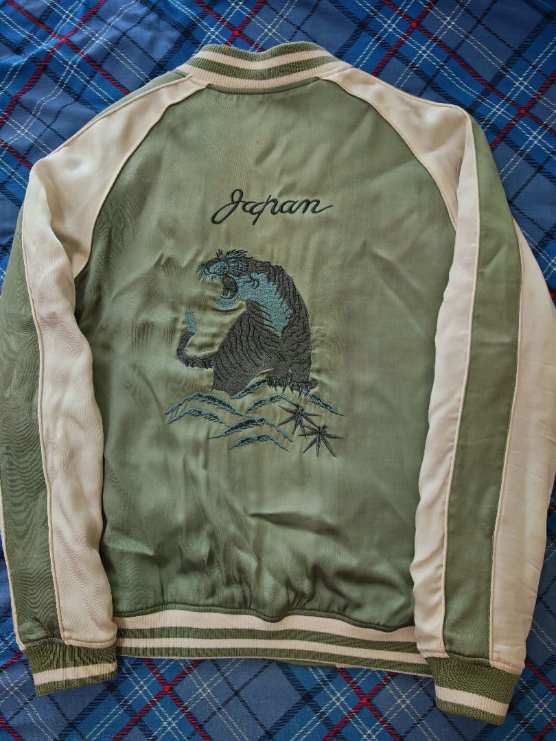 ability 日本限定 虎 スタジャン スタジアムジャケット サテン