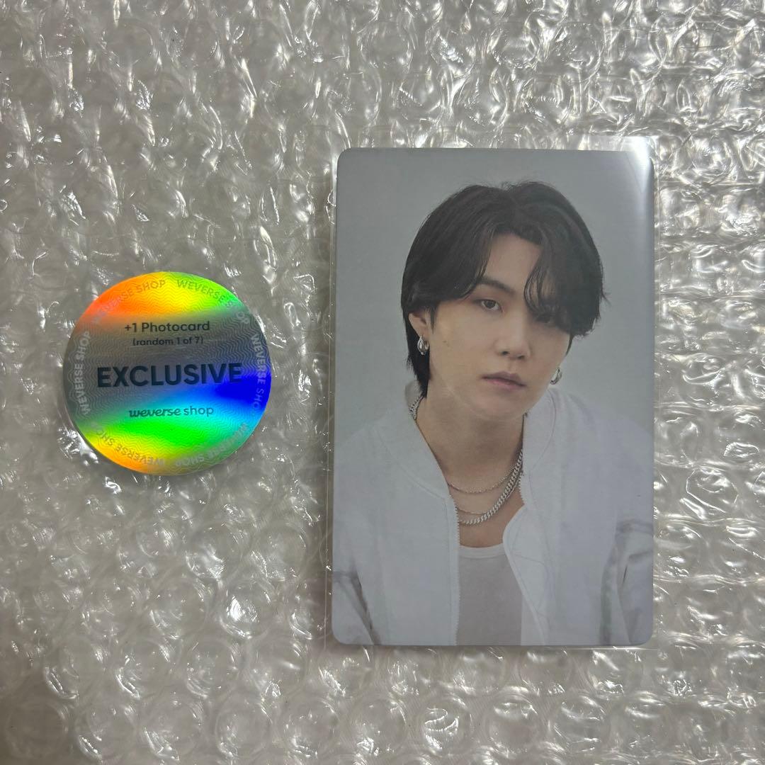 BTS PTD weverse USA 特典 トレカ SUGA ユンギ