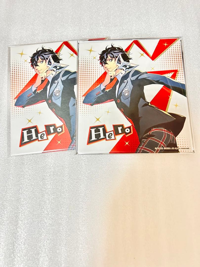 ペルソナ5 セガコラボカフェアートパネル明智吾郎セット