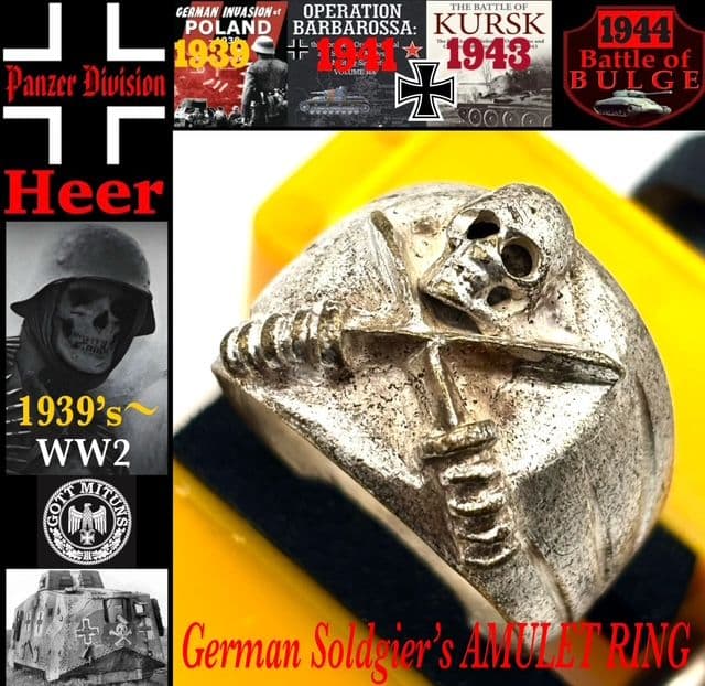 2345aです　1939’s★ドイツ国防軍リング その他