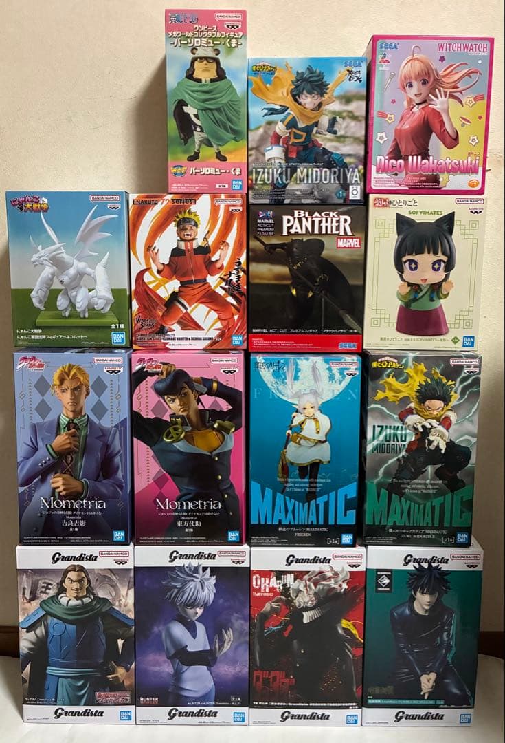 プライズフィギュア 15種セット フリーレン 呪術廻戦 NARUTO など