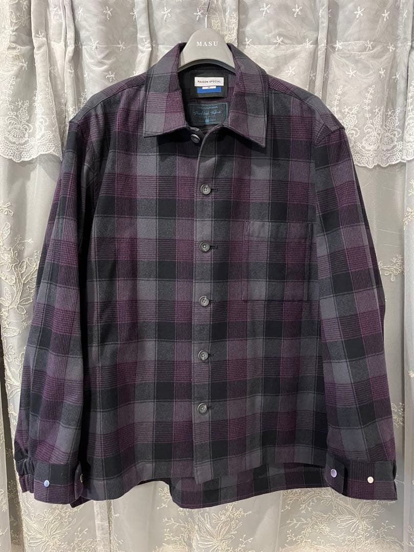 maison special ヘビーウェイトネルシャツ maison special ヘビーウェイトネルシャツ