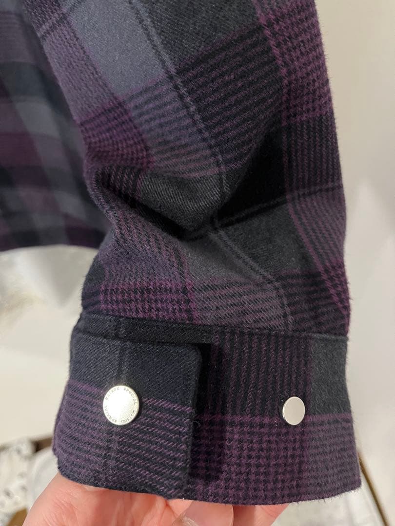 maison special ヘビーウェイトネルシャツ