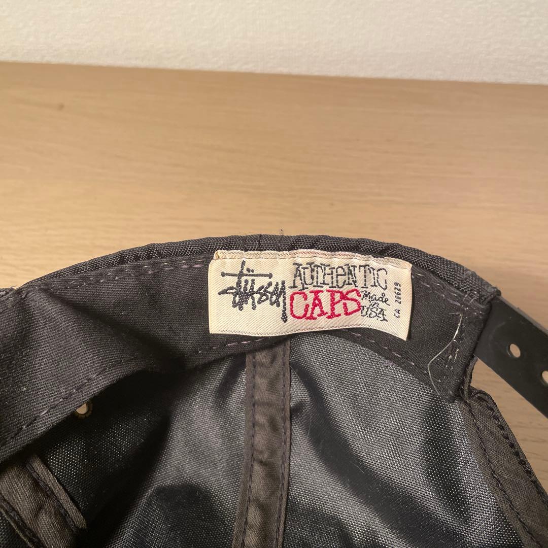 90s old stussy ナイロンキャップ 白タグ USA製 - メルカリ