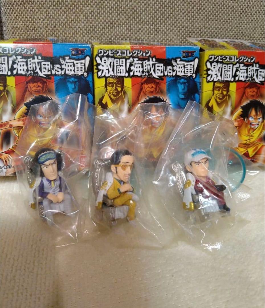 内袋新品未開封　ワンピースコレクション　三大将　3種類セット 特典アリ