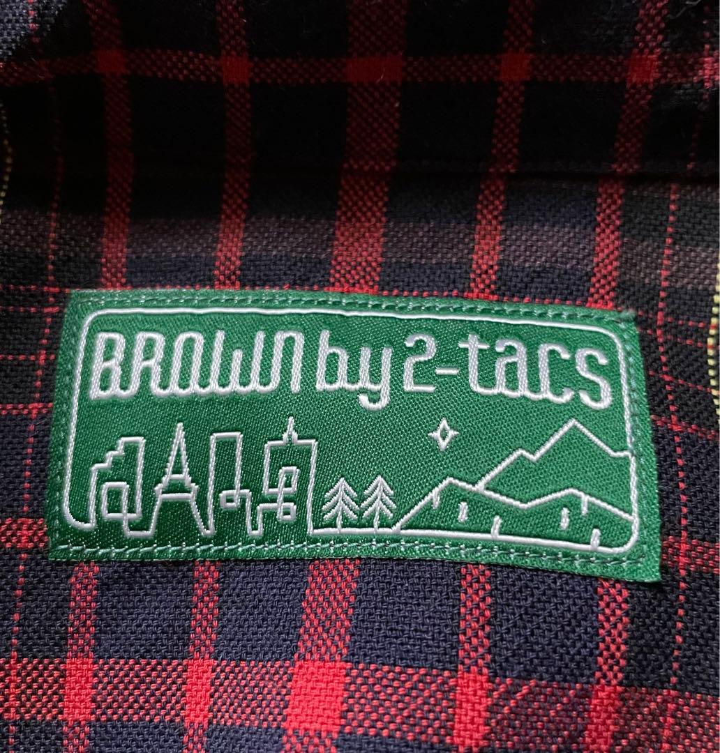 BRAWN by 2-tacs 長袖シャツ 赤黒チェック - メルカリ