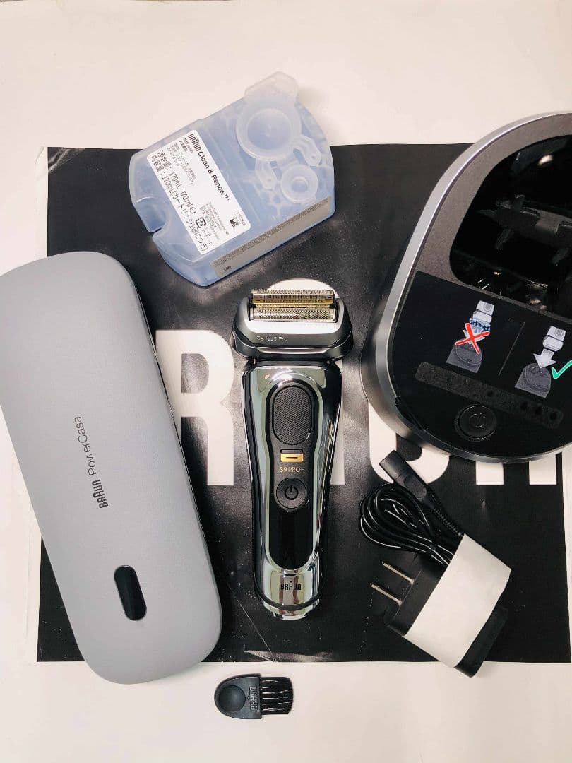 【展示、未使用品】Braun S9 PRO+ 9577ccメンズ電気シェーバー