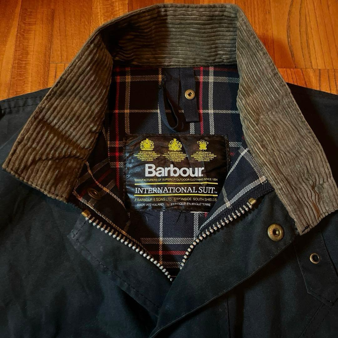 英国製 90s Barbour バブアー international 36 38 - メルカリ