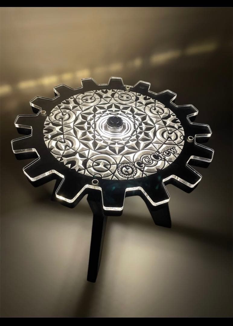 GGCrew 【GMT（サイドテーブル）】木脚 カレイドスコープ