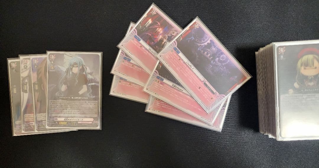 ヴァンガード Ave Mujica デッキ 入れ替えパーツ スリーブ付き