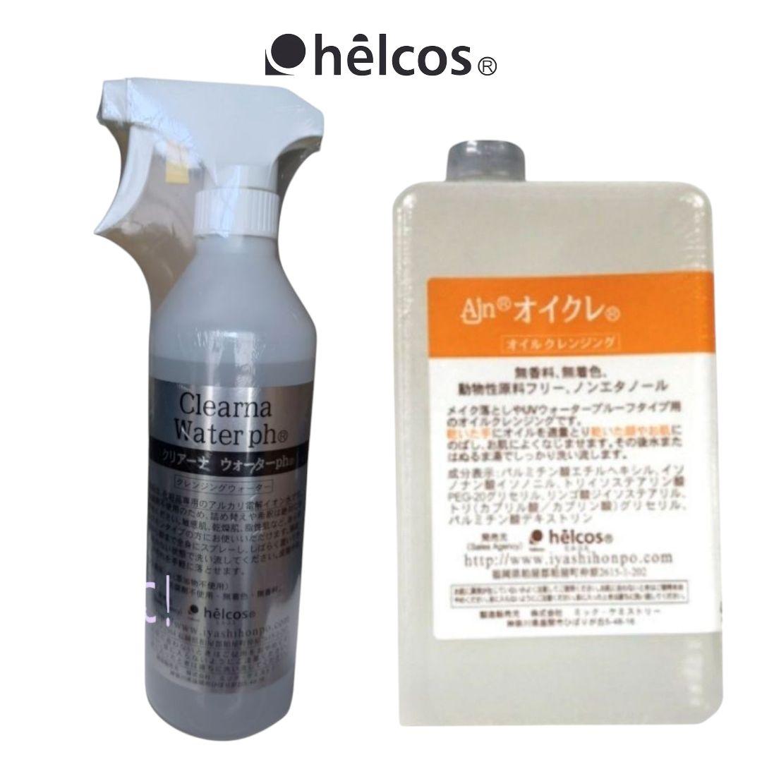 クリアーナウォーターph500mL　Ajnオイクレ1000mL　ヒルコス
