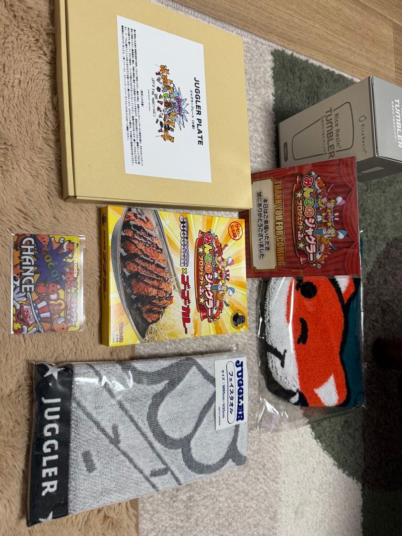 非売品　みんなのジャグラーグッズ　プレミアムジャグラーカード付き