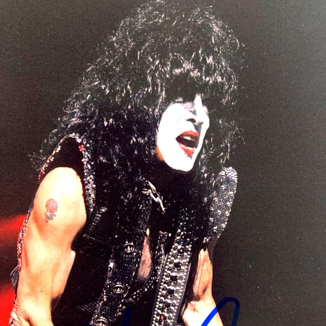 ポール・スタンレー直筆サイン入り2Lサイズ写真…キッス… - メルカリ