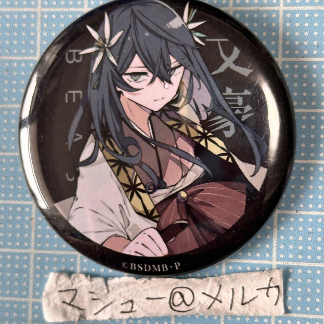 文豪ストレイドッグス 特典非売品 原作柄缶バッジ 映画 BEAST 泉鏡花